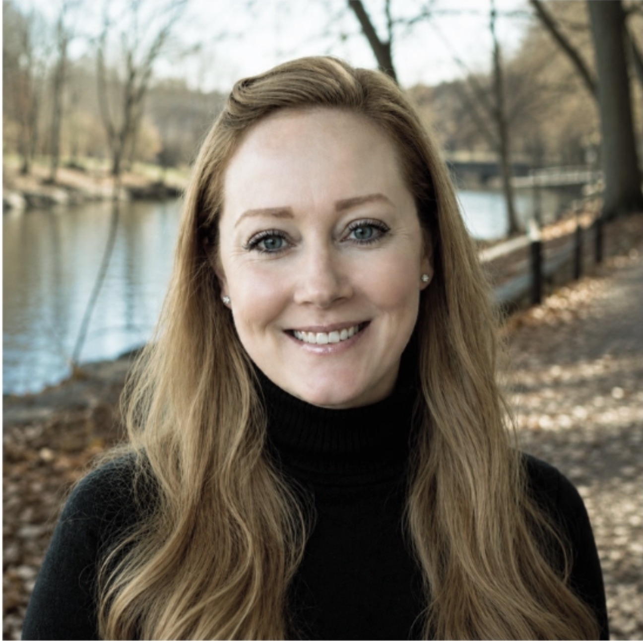 Portrait of Samantha outdoors near a lake